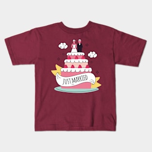 Just married Kids T-Shirt